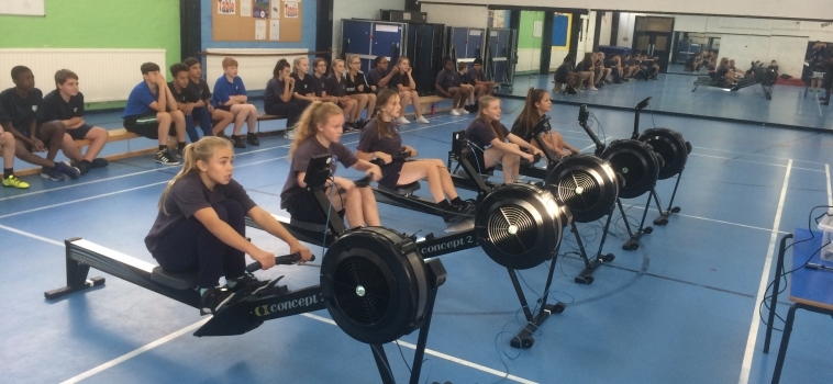 Springwest students excelling at rowing.  Row4Results
